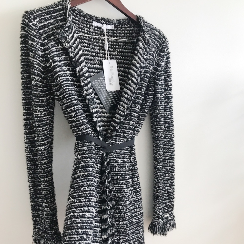 Collarless Cardigan purchased at Anthropologie US6